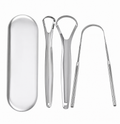 3 Piece Stainless Steel Tongue Scrapper™